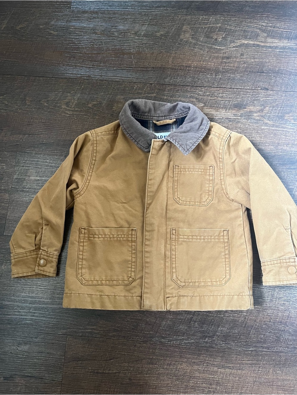 Old Navy Brown Jacket with brown Corduroy Collar